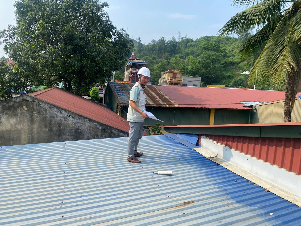 [Hà Nội – Gói 24 kwh]- Sontana khảo sát gói điện mặt trời 24kwh tại Xuân Đỉnh , Hà Nội