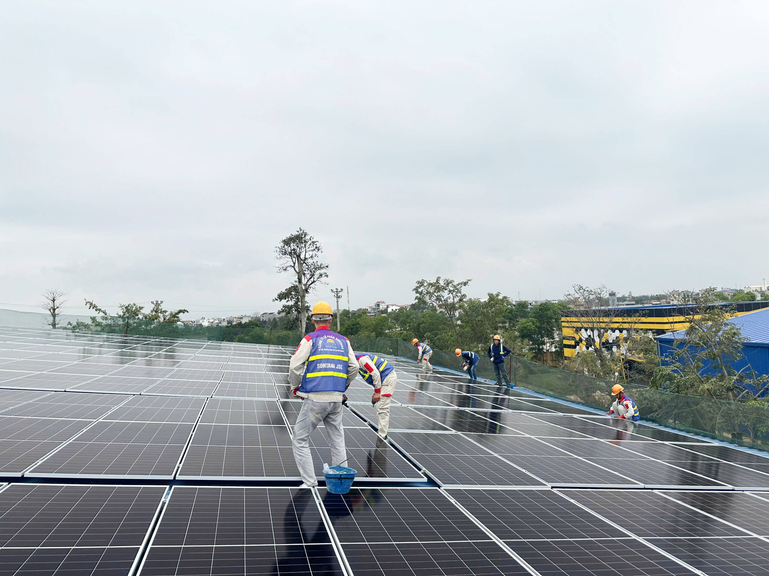 [HẢI PHÒNG] Sontana khởi công dự án điện mặt trời nhà máy Babeeni giai đoạn 1, Công suất 960 kwp